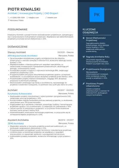 Przykładowe CV – wzór 12